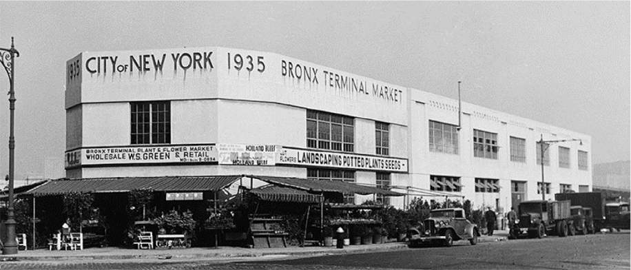 Bronx Terminal Market in 1936
