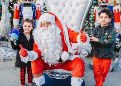 Santa at Bronx Terminal Market - Winter Wonderland