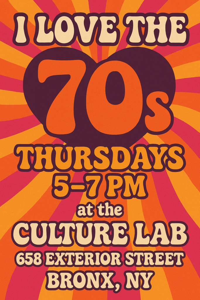 I Love the 70s - Thursdays - 5-7pm